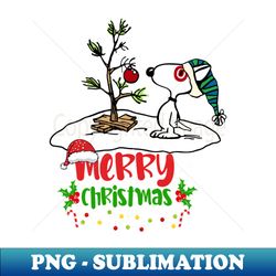 Merry Christmas Bullseye Dog Team Member - Special Edition Sublimation PNG File - Create with Confidence