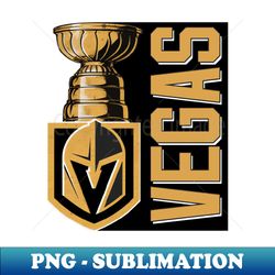 Vegas Ice Hockey - Retro PNG Sublimation Digital Download - Defying the Norms