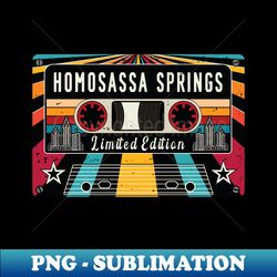 Retro Homosassa Springs City - Professional Sublimation Digital Download - Perfect for Sublimation Mastery