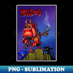 HELLDOG - Aesthetic Sublimation Digital File - Transform Your Sublimation Creations