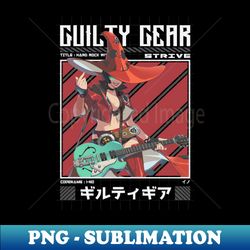 Ino - Guilty Gear Strive - Professional Sublimation Digital Download - Revolutionize Your Designs