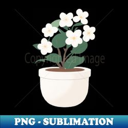 Jasmine flower - Premium Sublimation Digital Download - Enhance Your Apparel with Stunning Detail