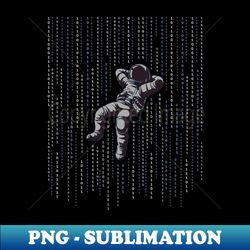 Astronaut in Digital Space - Premium Sublimation Digital Download - Revolutionize Your Designs