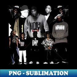 hip hop legends - PNG Transparent Sublimation Design - Revolutionize Your Designs