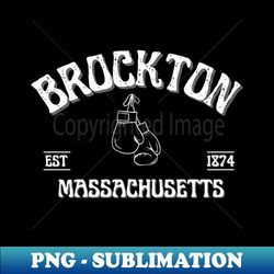 vintage brockton boxing design - exclusive png sublimation download - bold & eye-catching