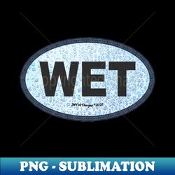 wet euro car decal - high-quality png sublimation download - bold & eye-catching