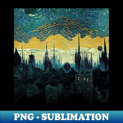 Starry Night in Kashyyyk - Professional Sublimation Digital Download - Instantly Transform Your Sublimation Projects