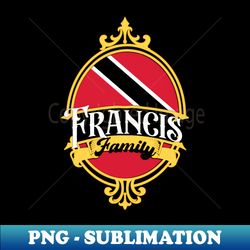 Francis Family - Trinidad and Tobago Flag - Creative Sublimation PNG Download - Spice Up Your Sublimation Projects
