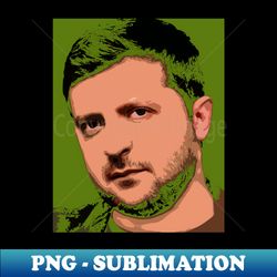 volodymyr zelensky - PNG Transparent Sublimation File - Perfect for Creative Projects