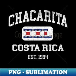 Chacarita Costa Rica - XXL Athletic design - Retro PNG Sublimation Digital Download - Create with Confidence
