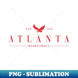 atlanta basketball - minimal basketball design - exclusive sublimation digital file - revolutionize your designs