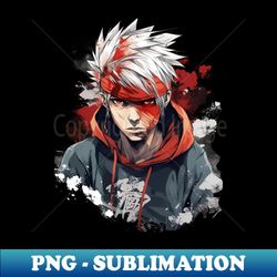 Man Ninja Anime - Unique Sublimation PNG Download - Revolutionize Your Designs