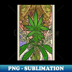 vintage cannabis dreams 26 - png transparent sublimation file - unleash your creativity