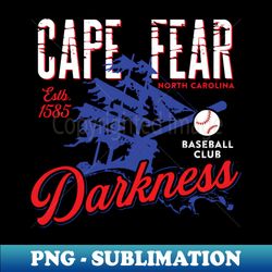 cape fear darkness - png transparent sublimation file - instantly transform your sublimation projects