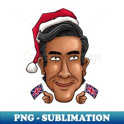 Christmas Rishi Sunak Santa - Signature Sublimation PNG File - Bold & Eye-catching