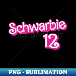 Schwarbie 12 - PNG Transparent Sublimation File - Transform Your Sublimation Creations