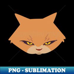 Cat face angry - Instant PNG Sublimation Download - Defying the Norms