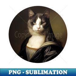 Enigmatic Whiskers - PNG Transparent Sublimation Design - Instantly Transform Your Sublimation Projects
