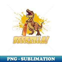 Beerzilla - High-Resolution PNG Sublimation File - Perfect for Personalization