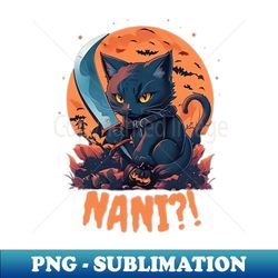 halloween cat nani - Elegant Sublimation PNG Download - Stunning Sublimation Graphics