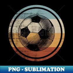 Retro Vintage Football Design Soccer Football - Stylish Sublimation Digital Download - Perfect for Creative Projects