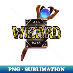 Wizard - Professional Sublimation Digital Download - Vibrant and Eye-Catching Typography