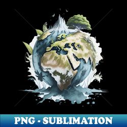 Save Earth Day World Environment Day Inspirational Gift - PNG Transparent Sublimation File - Revolutionize Your Designs