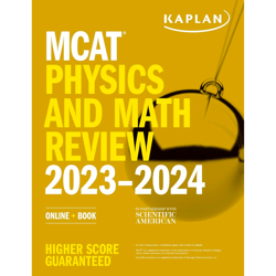 MCAT Physics and Math Review 2023-2024: Online & Book (Kaplan Test Prep) PDF download, PDF book, PDF Ebook, E-book PDF