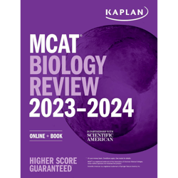 MCAT Biology Review 2023-2024: Online & Book (Kaplan Test Prep) by Kaplan Test Prep (Author) PDF
