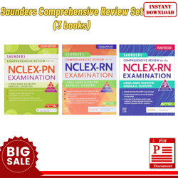 Saunders Comprehensive Review for the NCLEX-RN Examination Set: 3 versions, 7th Edition, 8th Edition, 9th Edition