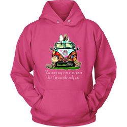 Snoopy You May Say I&8217m A Dreamer But I&8217m Not The Only One Hoodie TL