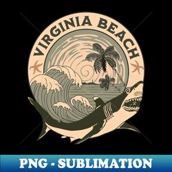 Virginia Beach - Exclusive PNG Sublimation Download - Create with Confidence