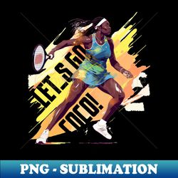 LETS GO COCO - Sublimation-Ready PNG File - Add a Festive Touch to Every Day