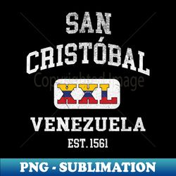 San Cristobal Venezuela - XXL Athletic design - Exclusive PNG Sublimation Download - Bold & Eye-catching