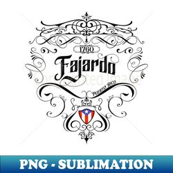 Fajardo Vintage design - Modern Sublimation PNG File - Instantly Transform Your Sublimation Projects