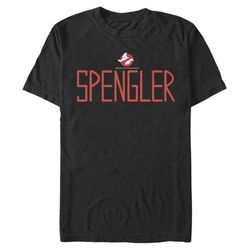 Spengler &8211 Ghostbusters  Black T-Shirt