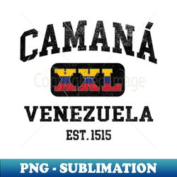 Camana Venezuela - XXL Athletic design - Trendy Sublimation Digital Download - Vibrant and Eye-Catching Typography
