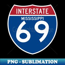 Route 69 - Vintage Sublimation PNG Download - Create with Confidence