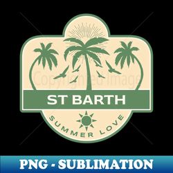 Saint Barths Souvenir - Signature Sublimation PNG File - Unleash Your Creativity
