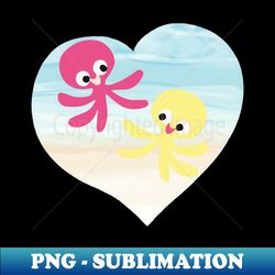 Baby Octopus - Decorative Sublimation PNG File - Perfect for Sublimation Mastery