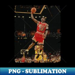 When Does Jumping Become Flying - Michael Jordan - Trendy Sublimation Digital Download - Bold & Eye-catching