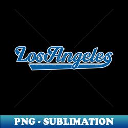 Los Angeles Baseball - High-Quality PNG Sublimation Download - Bold & Eye-catching