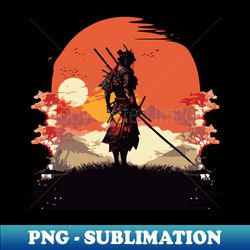 Retro Samurai - Digital Sublimation Download File - Boost Your Success with this Inspirational PNG Download