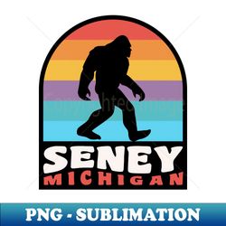 Seney Michigan Upper Peninsula Bigfoot Sasquatch - Premium Sublimation Digital Download - Defying the Norms