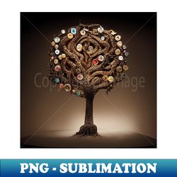 Yggdrasil World Tree of Life - Artistic Sublimation Digital File - Bring Your Designs to Life