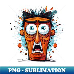 Funny Face - Vintage Sublimation PNG Download - Perfect for Sublimation Art