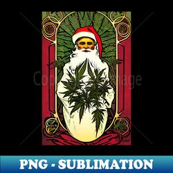cannabis christmas vibes 44 - modern sublimation png file - perfect for personalization