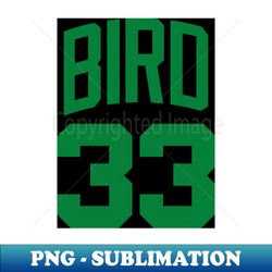 Larry Bird - Jersey White - Vintage Sublimation PNG Download - Create with Confidence