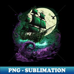 Pirate ship - Signature Sublimation PNG File - Bring Your Designs to Life