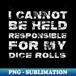 Funny Fantasy Tabletop RPG Gamer Mens  Womens Graphic - Vintage Sublimation PNG Download - Perfect for Sublimation Mastery